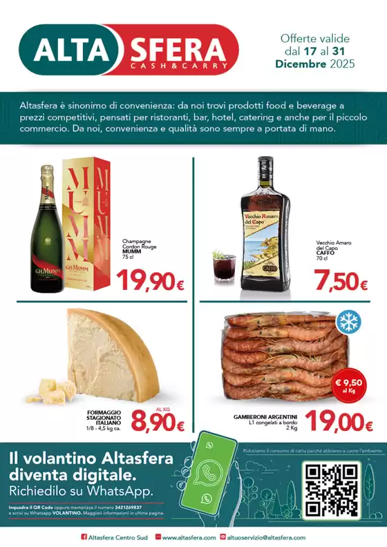 Volantino Altasfera | Offerte valide dal 17 al 31 Dicembre 2025 | 2025-12-17T00:00:00.000Z - 2025-12-31T00:00:00.000Z