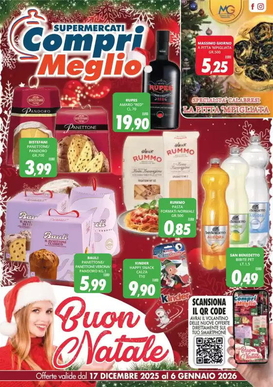 Volantino Compri Meglio a Desio | Buon Natale | 2025-12-17T00:00:00.000Z - 2026-01-06T00:00:00.000Z