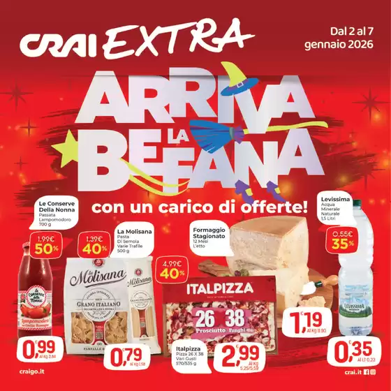 Volantino Crai | Arriva la befana | 2026-01-02T00:00:00.000Z - 2026-01-07T00:00:00.000Z