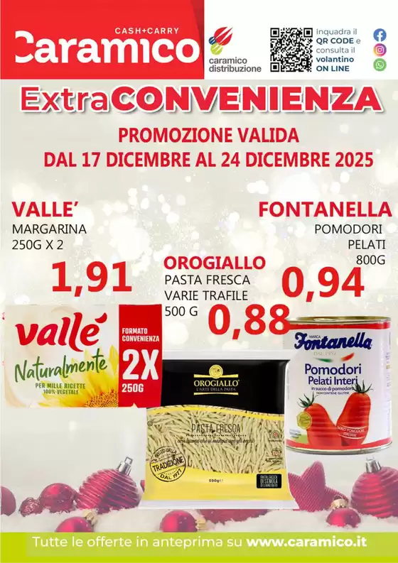 Volantino Caramico | Extra Convenienza | 2025-12-17T00:00:00.000Z - 2025-12-24T00:00:00.000Z