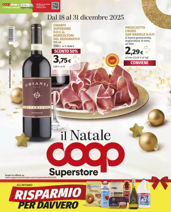 Volantino Coop | Il Natale | 2025-12-18T00:00:00.000Z - 2025-12-31T00:00:00.000Z