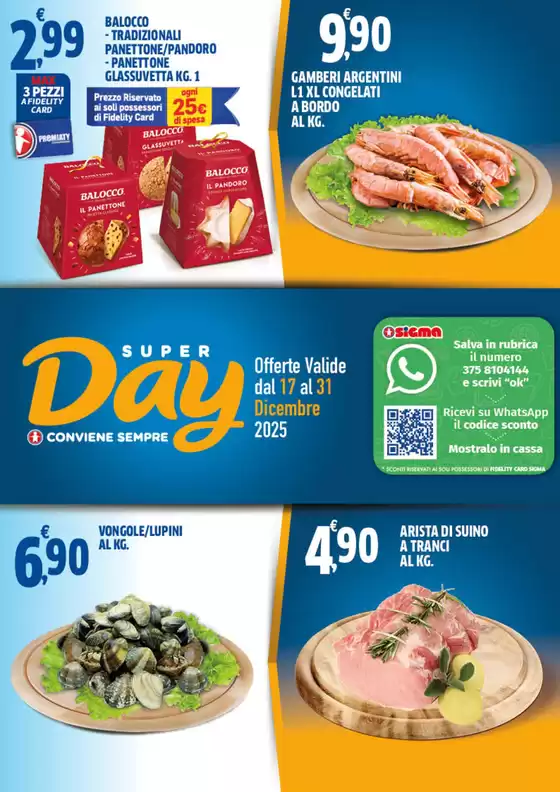 Volantino Superday a Cinisello Balsamo | Offerte valide dal 17 al 31 dicembre 2025 | 2025-12-17T00:00:00.000Z - 2025-12-31T00:00:00.000Z