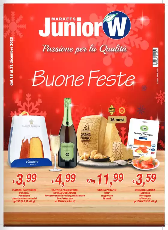 Volantino Junior W | Buone feste | 2025-12-18T00:00:00.000Z - 2025-12-31T00:00:00.000Z