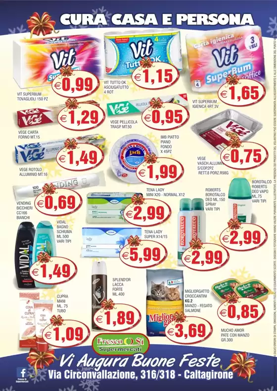 Volantino Fresco Si Supermercati a Basicò | Buon natale | 2025-12-18T00:00:00.000Z - 2026-01-03T00:00:00.000Z