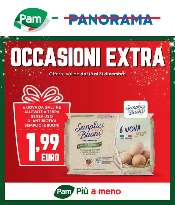 Volantino Pam a Prato | Occasioni Extra | 2025-12-18T00:00:00.000Z - 2025-12-31T00:00:00.000Z