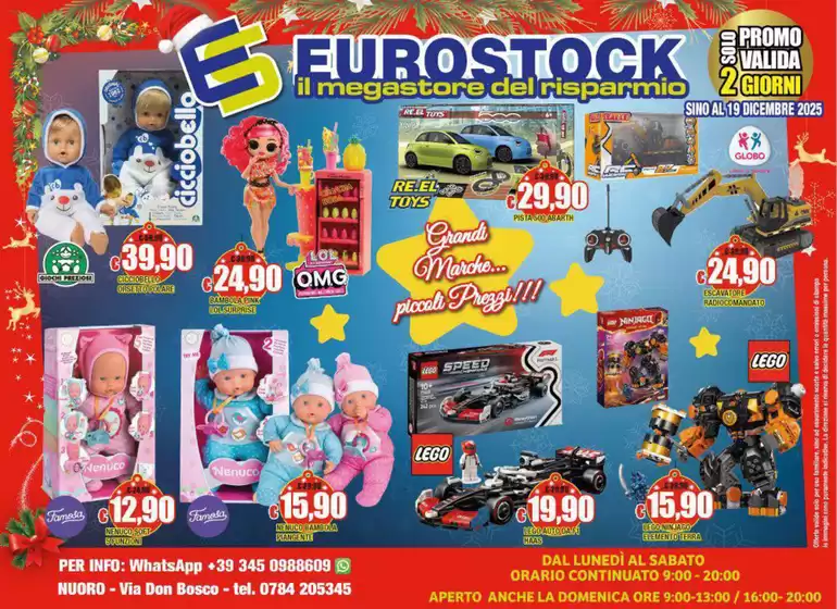Volantino Eurostock a Riccione | Sino al 19 dicembre | 2025-12-18T00:00:00.000Z - 2025-12-19T00:00:00.000Z