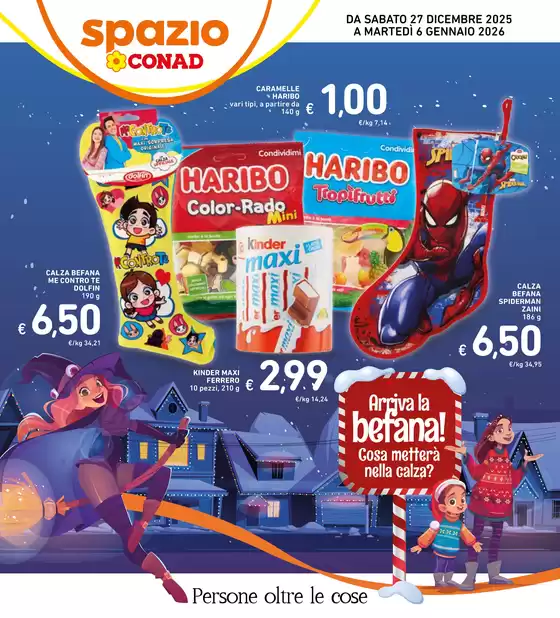 Volantino Spazio Conad | Speciale Epifania | 2025-12-27T00:00:00.000Z - 2026-01-06T00:00:00.000Z