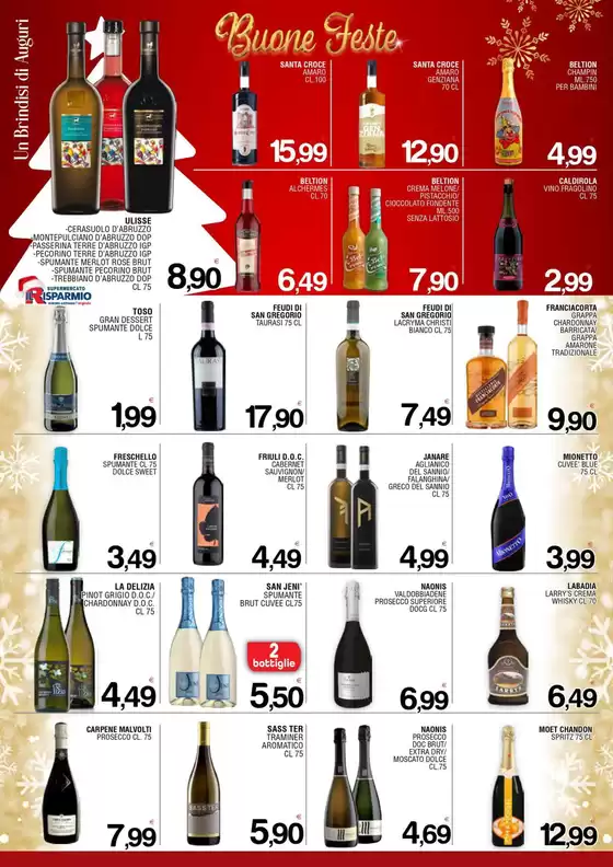 Volantino Supermercato Il Risparmio | Buone Feste | 2025-12-19T00:00:00.000Z - 2026-01-07T00:00:00.000Z
