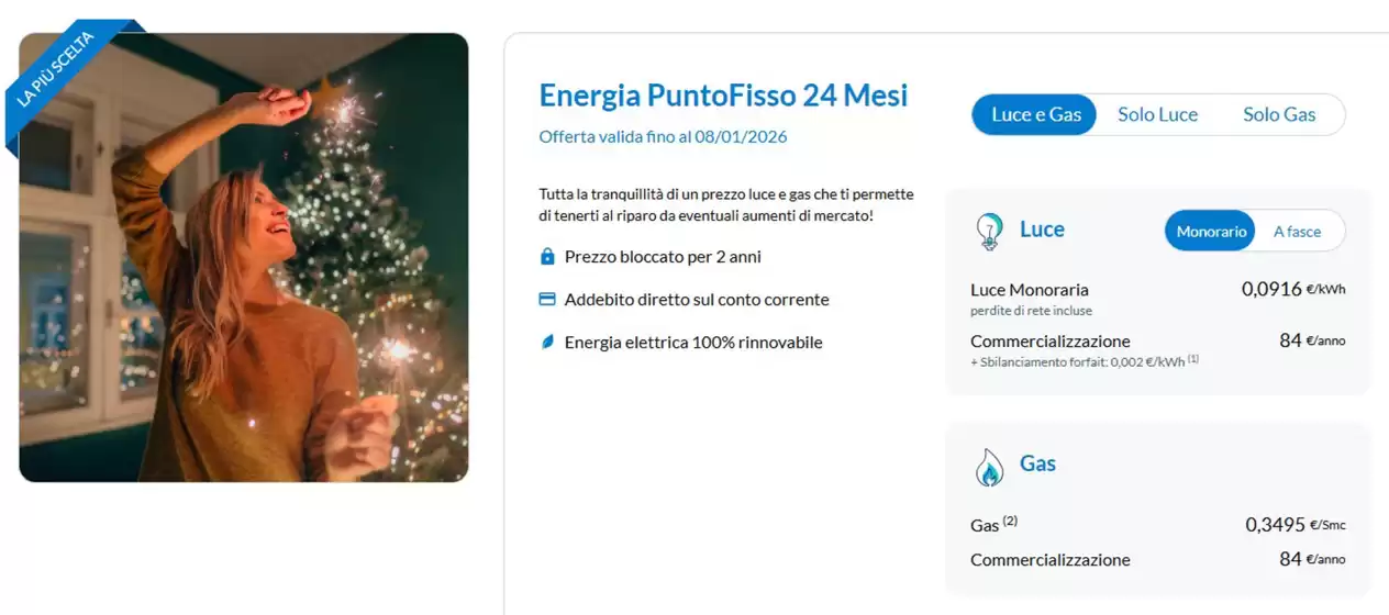 Volantino Engie a Agira | Energia puntofisso 24 mesi | 2025-12-19T00:00:00.000Z - 2026-01-08T00:00:00.000Z