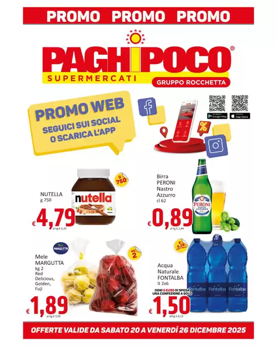 Volantino PaghiPoco a Rovereto | Promo | 2025-12-20T00:00:00.000Z - 2025-12-26T00:00:00.000Z