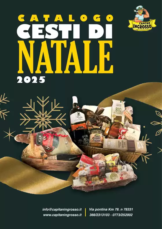 Volantino Capitan Ingrosso | CATALOGO CESTI DI NATALE | 2025-12-19T00:00:00.000Z - 2025-12-31T00:00:00.000Z