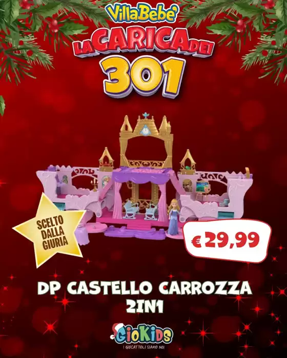 Volantino Villa bebè a Roma | Offerte Villa bebè | 2025-12-21T00:00:00.000Z - 2026-01-04T00:00:00.000Z