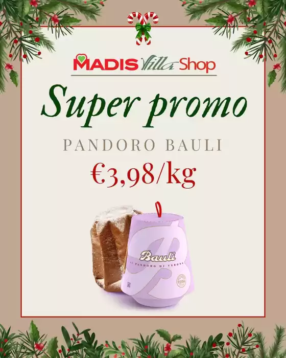 Volantino Madis a San Vittore del Lazio | Super promo | 2025-12-22T00:00:00.000Z - 2025-12-31T00:00:00.000Z
