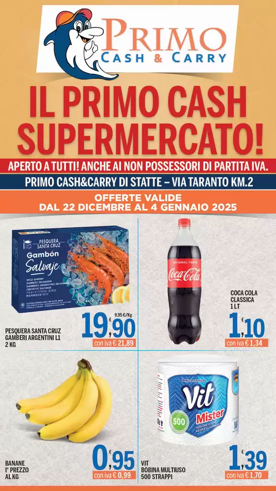 Volantino Pascar a San Vittore del Lazio | IL PRIMO CASH SUPERMERCATO! | 2025-12-22T00:00:00.000Z - 2026-01-04T00:00:00.000Z