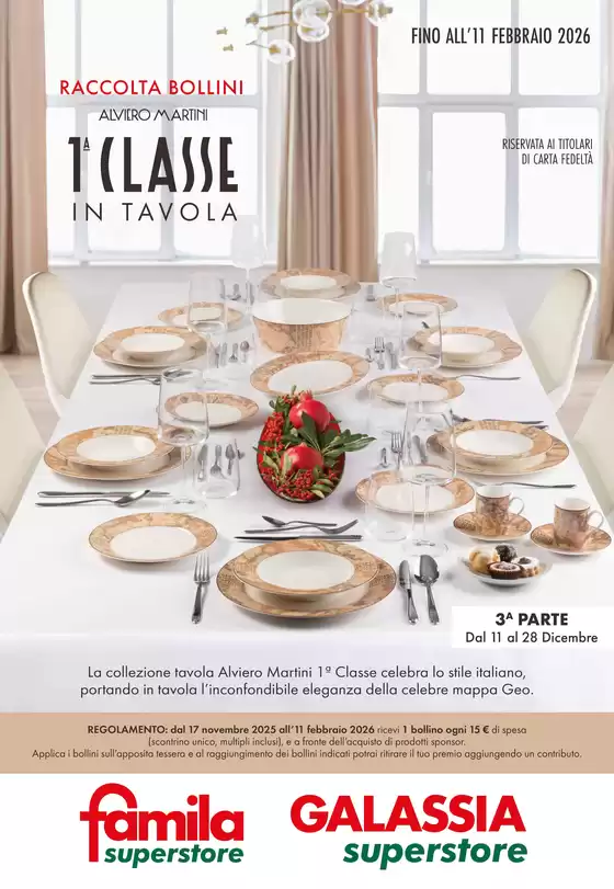 Volantino Famila Superstore a San Vittore del Lazio | PRODOTTI SPONSOR - RACCOLTA BOLLINI | 2025-12-22T00:00:00.000Z - 2025-12-28T00:00:00.000Z