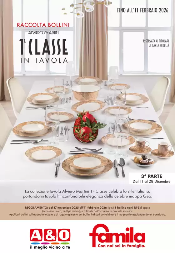 Volantino Famila a San Vittore del Lazio | PRODOTTI SPONSOR - RACCOLTA BOLLINI | 2025-12-22T00:00:00.000Z - 2025-12-28T00:00:00.000Z
