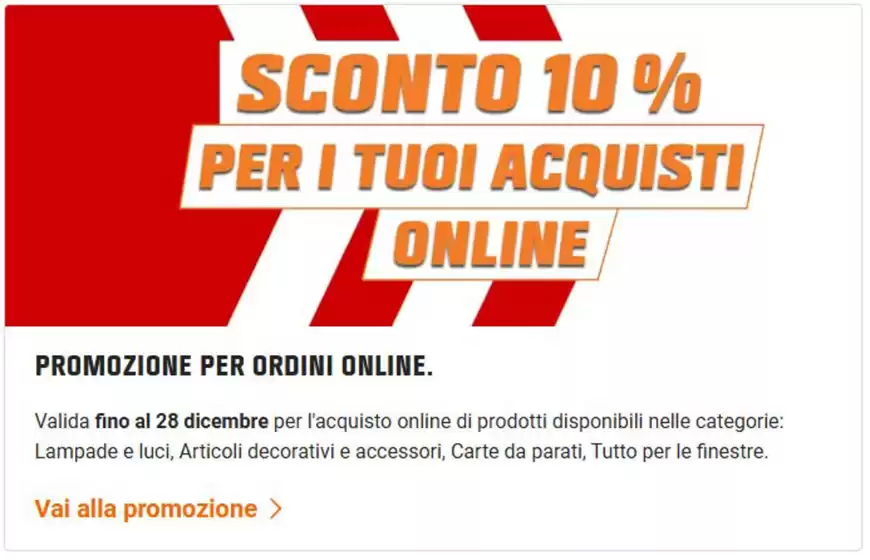 Volantino OBI a Gruaro | Sconto 10% | 2025-12-22T00:00:00.000Z - 2025-12-28T00:00:00.000Z