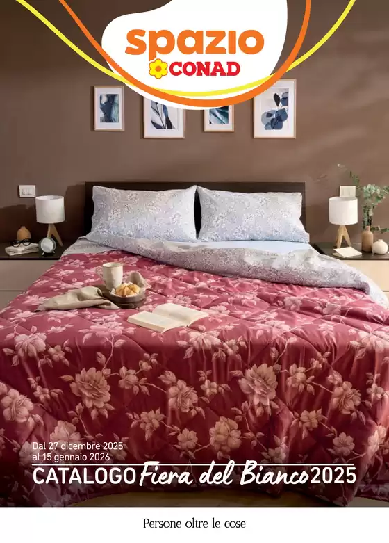 Volantino Spazio Conad | Catalogo Fiera del Bianco 2025 | 2025-12-27T00:00:00.000Z - 2026-01-15T00:00:00.000Z