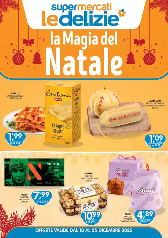 Volantino Le Delizie del Sud a Acqui Terme | La magia del natale | 2025-12-22T00:00:00.000Z - 2025-12-25T00:00:00.000Z