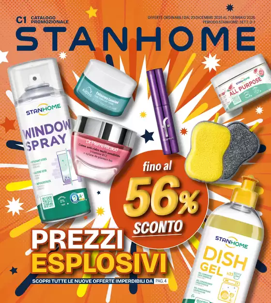 Volantino Stanhome | PREZZI ESPLOSIVI | 2025-12-23T00:00:00.000Z - 2026-01-07T00:00:00.000Z