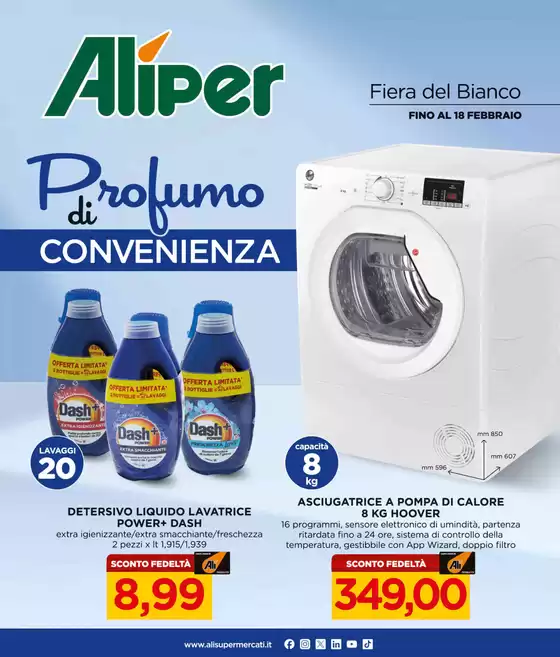 Volantino Alì e Alìper a Nocera Umbra | Feira del bianco | 2025-12-29T00:00:00.000Z - 2026-02-18T00:00:00.000Z