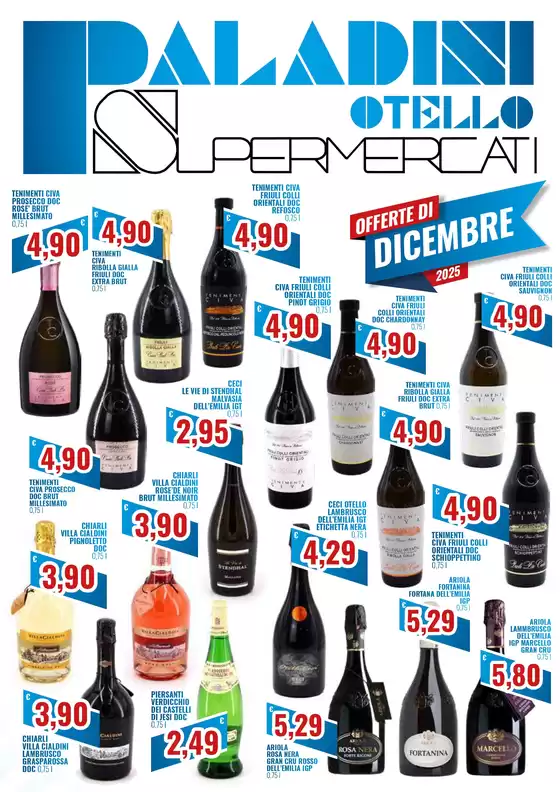 Volantino Paladini Otello | Offerte di dicembre | 2025-12-01T00:00:00.000Z - 2025-12-31T00:00:00.000Z