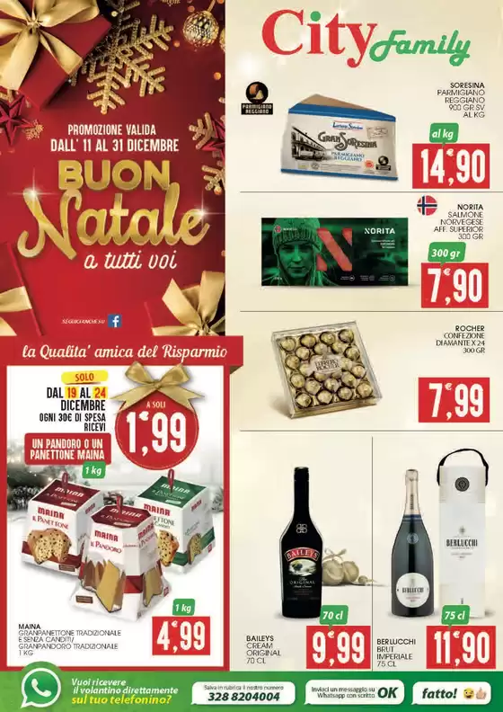 Volantino City Family a Milano | Buon Natale a tutti voi | 2025-12-11T00:00:00.000Z - 2025-12-31T00:00:00.000Z