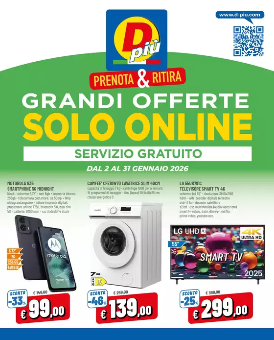 Volantino Dpiu a Monterotondo | Prenota e ritira | 2026-01-02T00:00:00.000Z - 2026-01-31T00:00:00.000Z