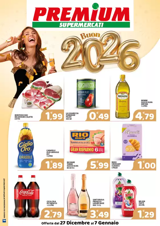 Volantino Premium Supermercati | Buon 2026 | 2025-12-27T00:00:00.000Z - 2026-01-07T00:00:00.000Z