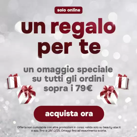 Volantino Beauty Star a Jesolo | Un regalo per te | 2025-12-26T00:00:00.000Z - 2025-12-29T00:00:00.000Z