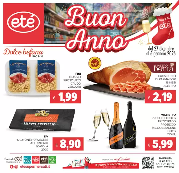 Volantino Etè a Caiazzo | Buono anno | 2025-12-27T00:00:00.000Z - 2026-01-06T00:00:00.000Z