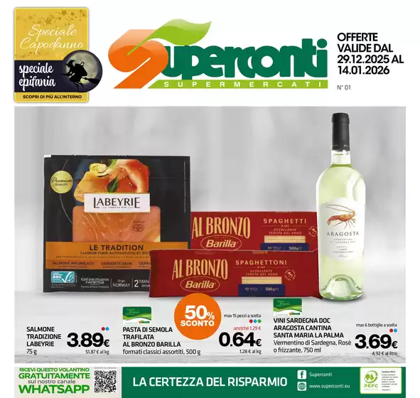 Volantino Superconti a Polistena | Speciale epifania | 2025-12-29T00:00:00.000Z - 2026-01-14T00:00:00.000Z