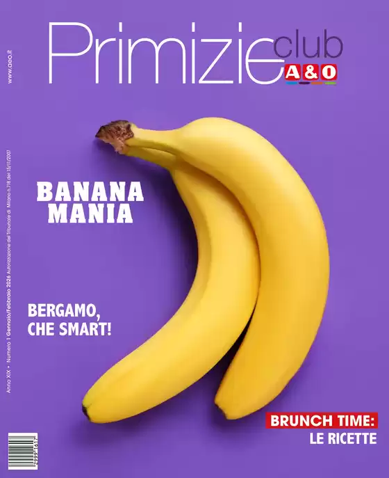 Volantino A&O | Banana mania | 2026-01-01T00:00:00.000Z - 2026-02-28T00:00:00.000Z