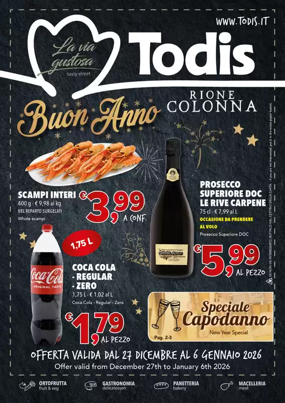 Volantino Todis | Buon Anno | 2025-12-27T00:00:00.000Z - 2026-01-06T00:00:00.000Z