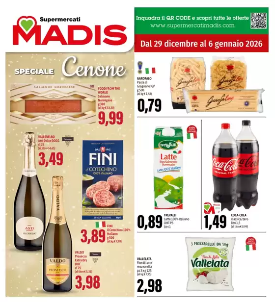 Volantino Madis a Genova | Speciale cenone | 2025-12-29T00:00:00.000Z - 2026-01-06T00:00:00.000Z