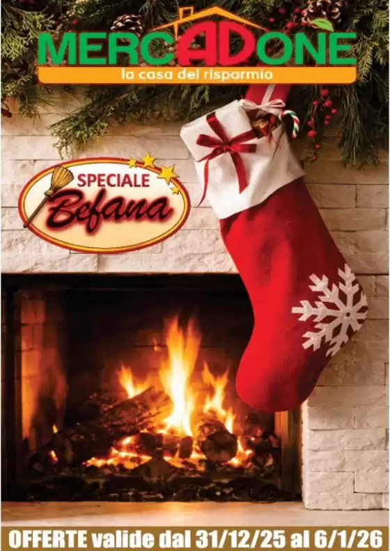 Volantino MercADone | Speciale befana | 2025-12-31T00:00:00.000Z - 2026-01-06T00:00:00.000Z
