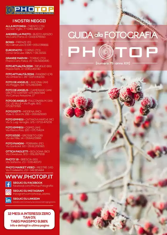 Volantino Photop a Venezia | Guida alla fotografia photop | 2025-12-31T00:00:00.000Z - 2026-01-31T00:00:00.000Z