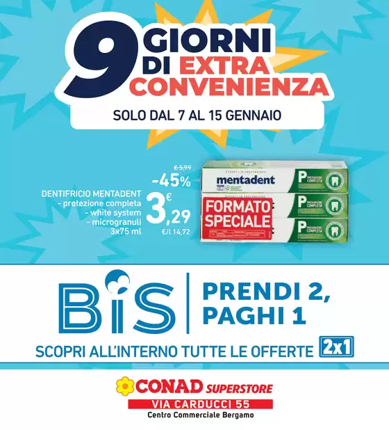 Volantino Conad Superstore a Gibellina | 9 giorni di extra convenienza | 2026-01-07T00:00:00.000Z - 2026-01-15T00:00:00.000Z