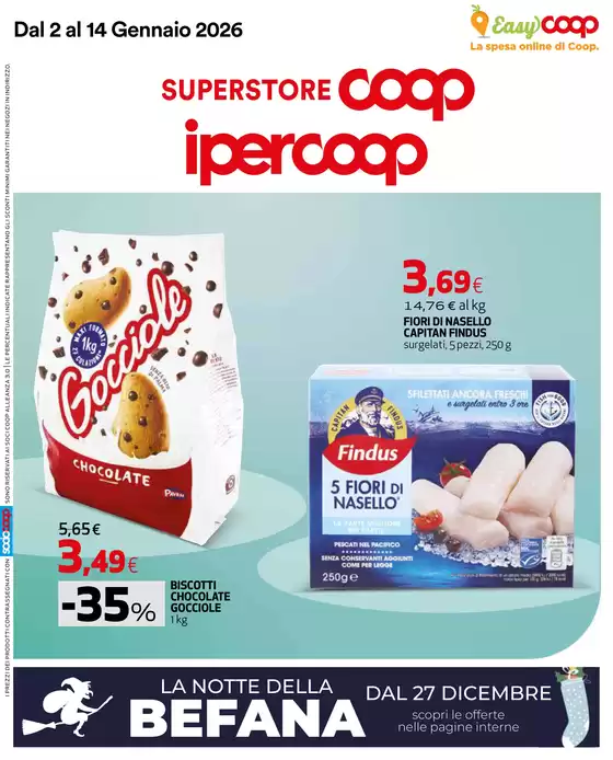 Volantino Superstore Coop a Roma | Offerte per te | 2026-01-02T00:00:00.000Z - 2026-01-14T00:00:00.000Z