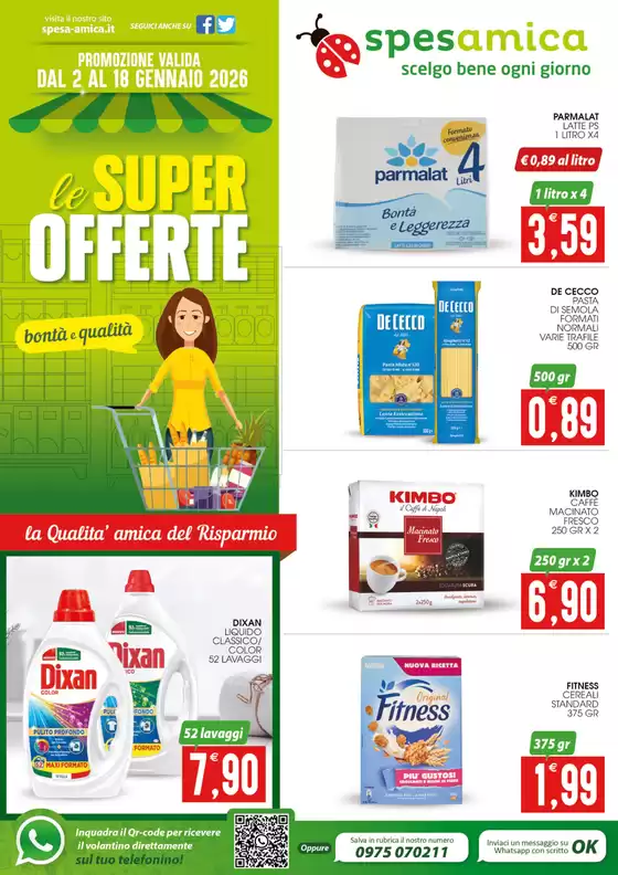 Volantino Spesamica a Roma | Le super offerte | 2026-01-02T00:00:00.000Z - 2026-01-18T00:00:00.000Z