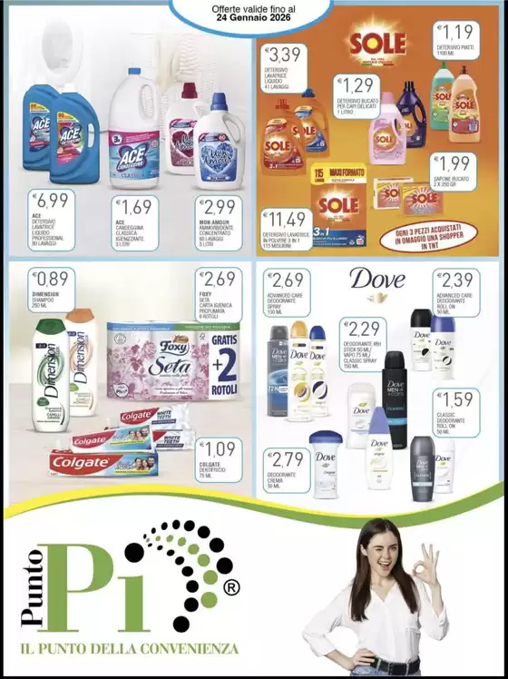 Volantino Supermercato 4P a Castiglione delle Stiviere | Offerte valide fino al 24 gennaio | 2026-01-05T00:00:00.000Z - 2026-01-24T00:00:00.000Z
