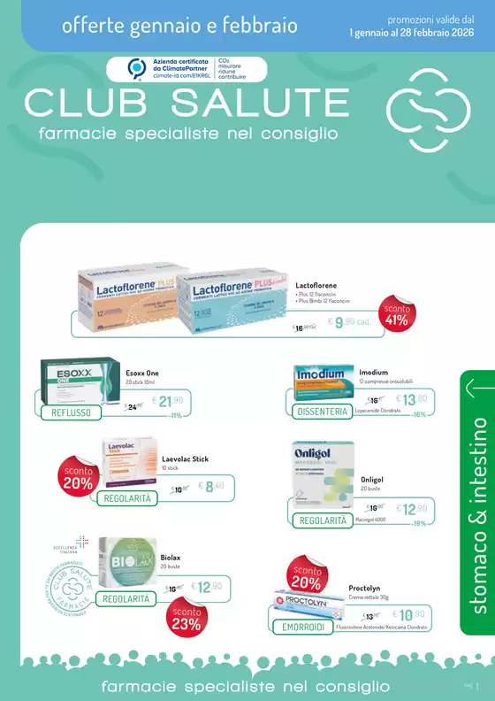 Volantino Farmacia Corbelletta a Scandicci | Offerte gennaio e febbraio | 2026-01-01T00:00:00.000Z - 2026-02-28T00:00:00.000Z