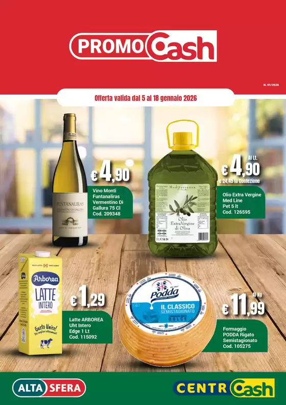 Volantino Centro Cash a Bologna | Offerta valide dal 5 al 18 gennaio 2026 | 2026-01-05T00:00:00.000Z - 2026-01-18T00:00:00.000Z