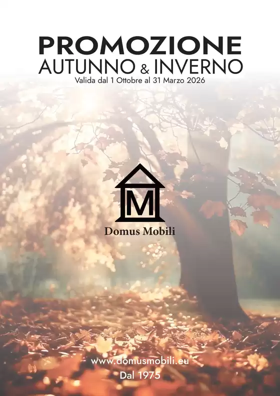 Volantino Domus Mobili | Autunno&inverno 2026 | 2026-01-05T00:00:00.000Z - 2026-03-31T00:00:00.000Z