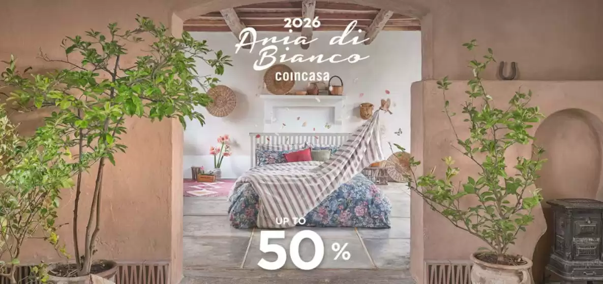 Volantino Coin a Reggio Emilia | Ania di Bianco | 2026-01-05T00:00:00.000Z - 2026-01-31T00:00:00.000Z