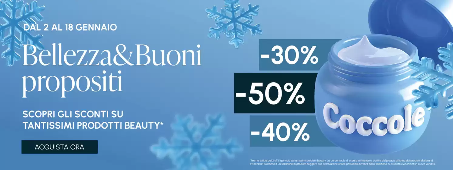 Volantino Naïma a Limbiate | Bellezza & Buoni propositi | 2026-01-05T00:00:00.000Z - 2026-01-18T00:00:00.000Z