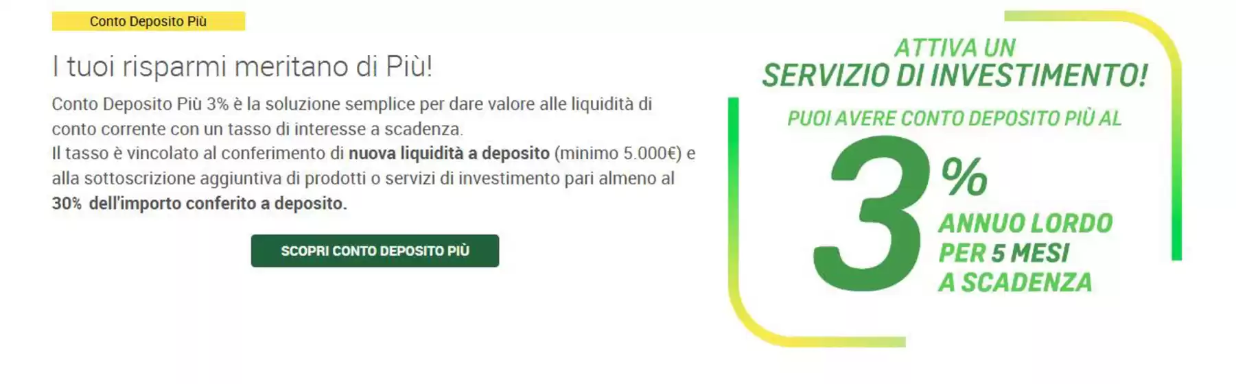 Volantino Credem | 3% | 2026-01-05T00:00:00.000Z - 2026-07-28T00:00:00.000Z