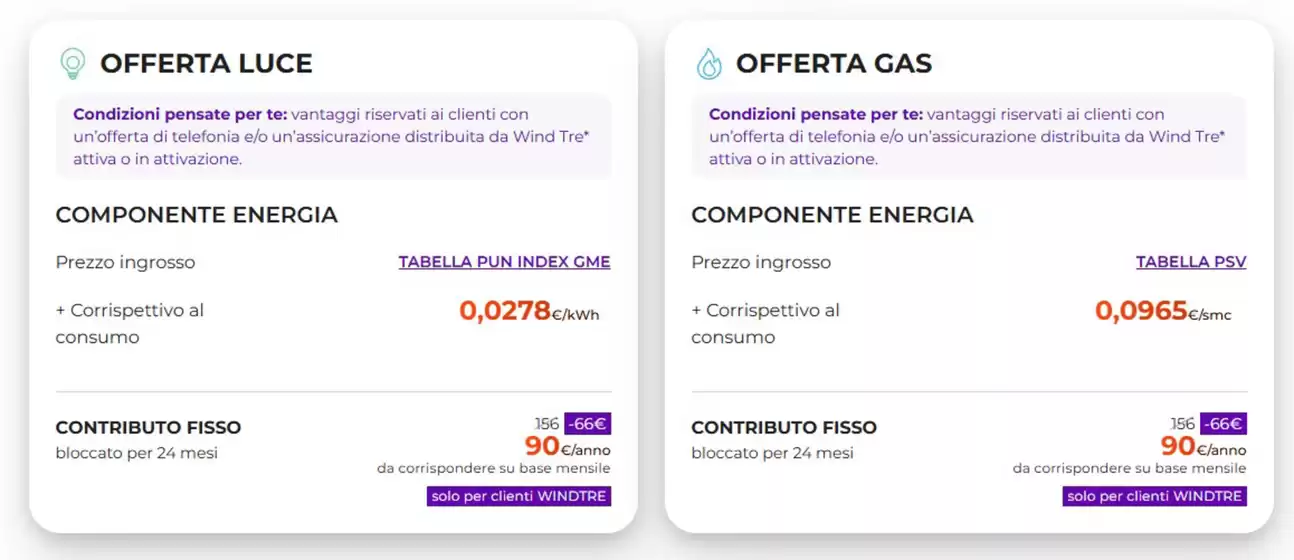 Volantino WindTre a Pisa | Offerta luce & gas | 2026-01-05T00:00:00.000Z - 2026-02-17T00:00:00.000Z