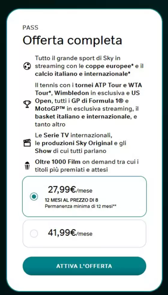 Volantino Now TV | Offerta completa | 2026-01-05T00:00:00.000Z - 2026-01-31T00:00:00.000Z