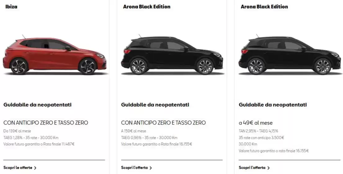 Volantino SEAT | Offerte Seat | 2026-01-05T00:00:00.000Z - 2026-01-31T00:00:00.000Z